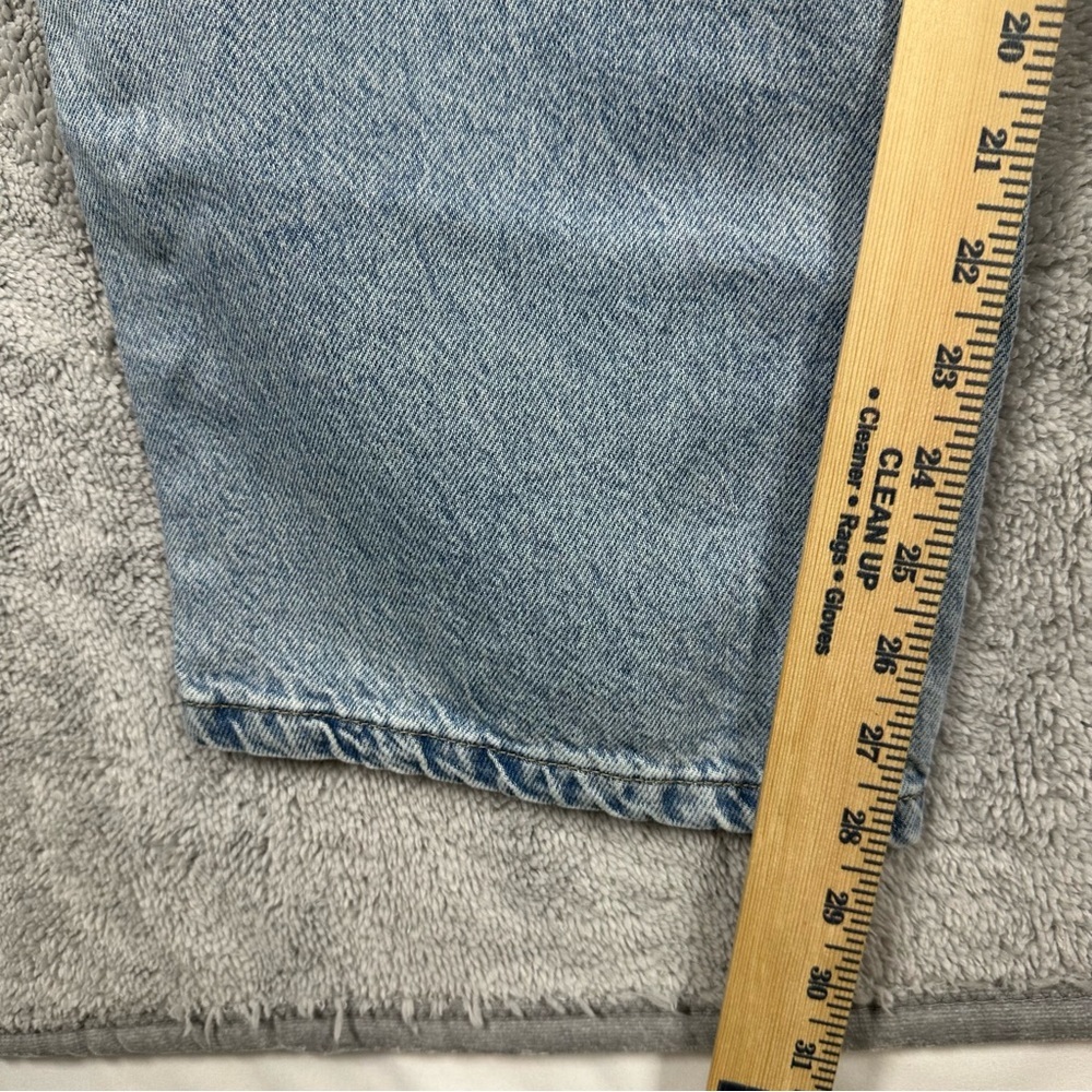 Cotton On Barrel Leg Y2K Light Wash Carpenter Jeans Size 26 - Picture 7 of 8